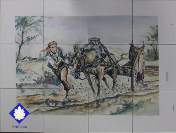 Farmer   M352   Art Tile