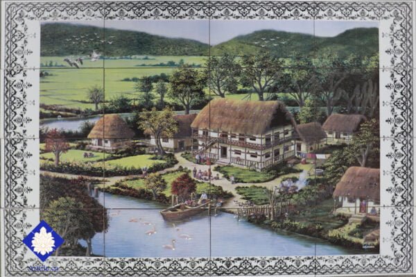 Rural landscape - M330 -Art Tile