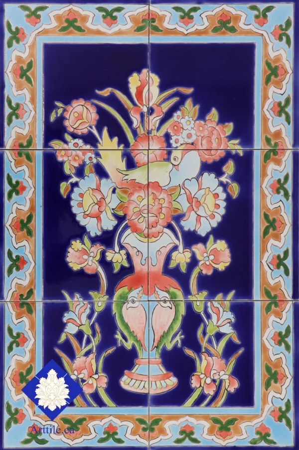 Flowers & vases - D253 -Art Tile